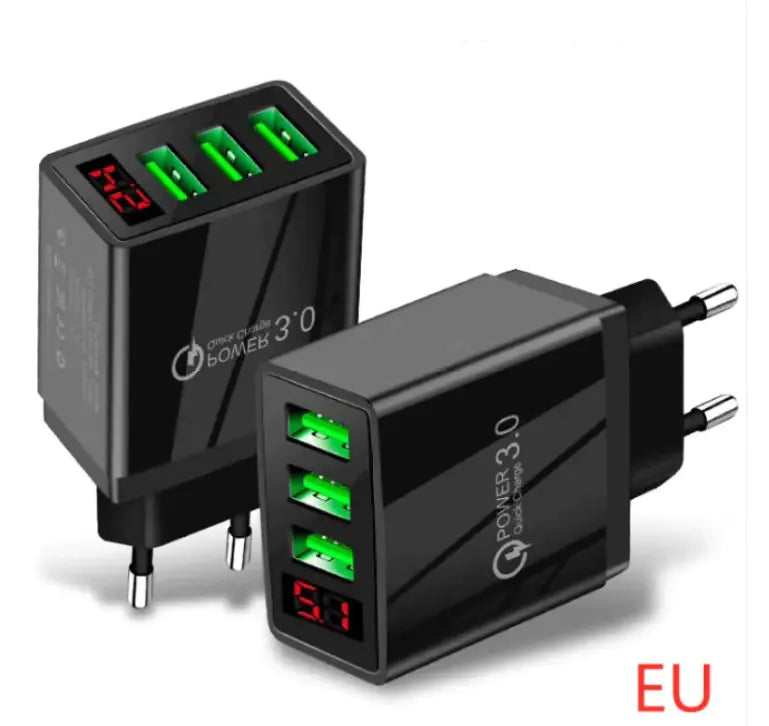 Dorinko PowerFlow 3- USB Port Quick Charger